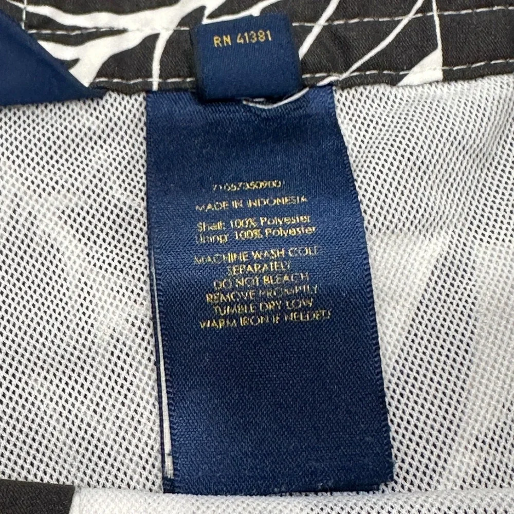 Polo Ralph Lauren Men's‎ 38 Traveler Polo Bear Swim Trunks White Swimming Shorts